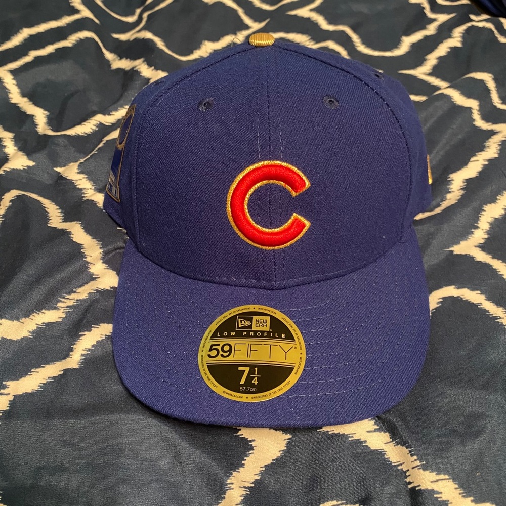 Chicago Cubs World Series Fitted Hat New Era